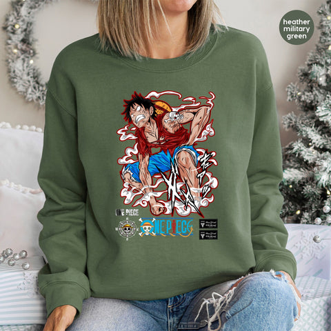 Anime Adventure DTF Transfer - Anime Manga Iron-On Ready To Press Shirt Apparel for Anime Enthusiasts - Unique Gift Idea