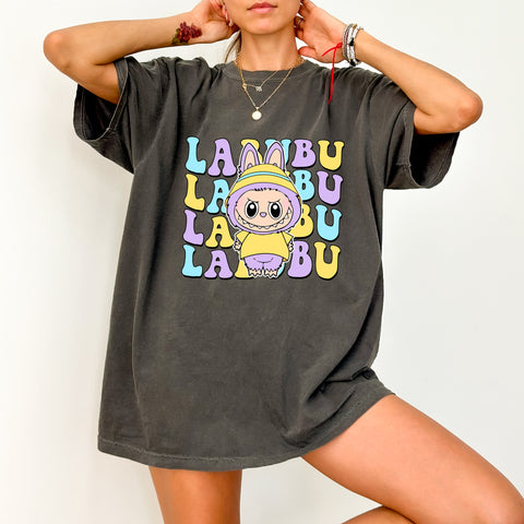 Cute Cartoon Character DTF Transfer for Family & Friends Halloween Shirt Ready to Press Quirky Costume Design