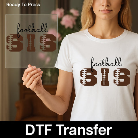 Football Reunion DTF Transfer Iron-On Team Spirit Shirt Apparel for Sports Enthusiasts & Alumni Game Day Gatherings