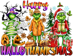 Happy HalloThanksMas, Christmas Sweatshirt, Thanksgiving Sweatshirt, Christmas Sweatshirt, Gift For Halloween, Halloween Gift, Fall Tshirt