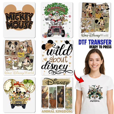 Funny Halloween Iron-On DTF Transfer, Ready To Press Cute Ghost Character DTF for Kids T-shirt Or Sweatshirt Apparel