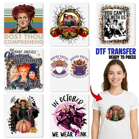 Funny Halloween Pop Culture DTF Transfer for Retro 'I Smell Children' Shirt - Ready To Press