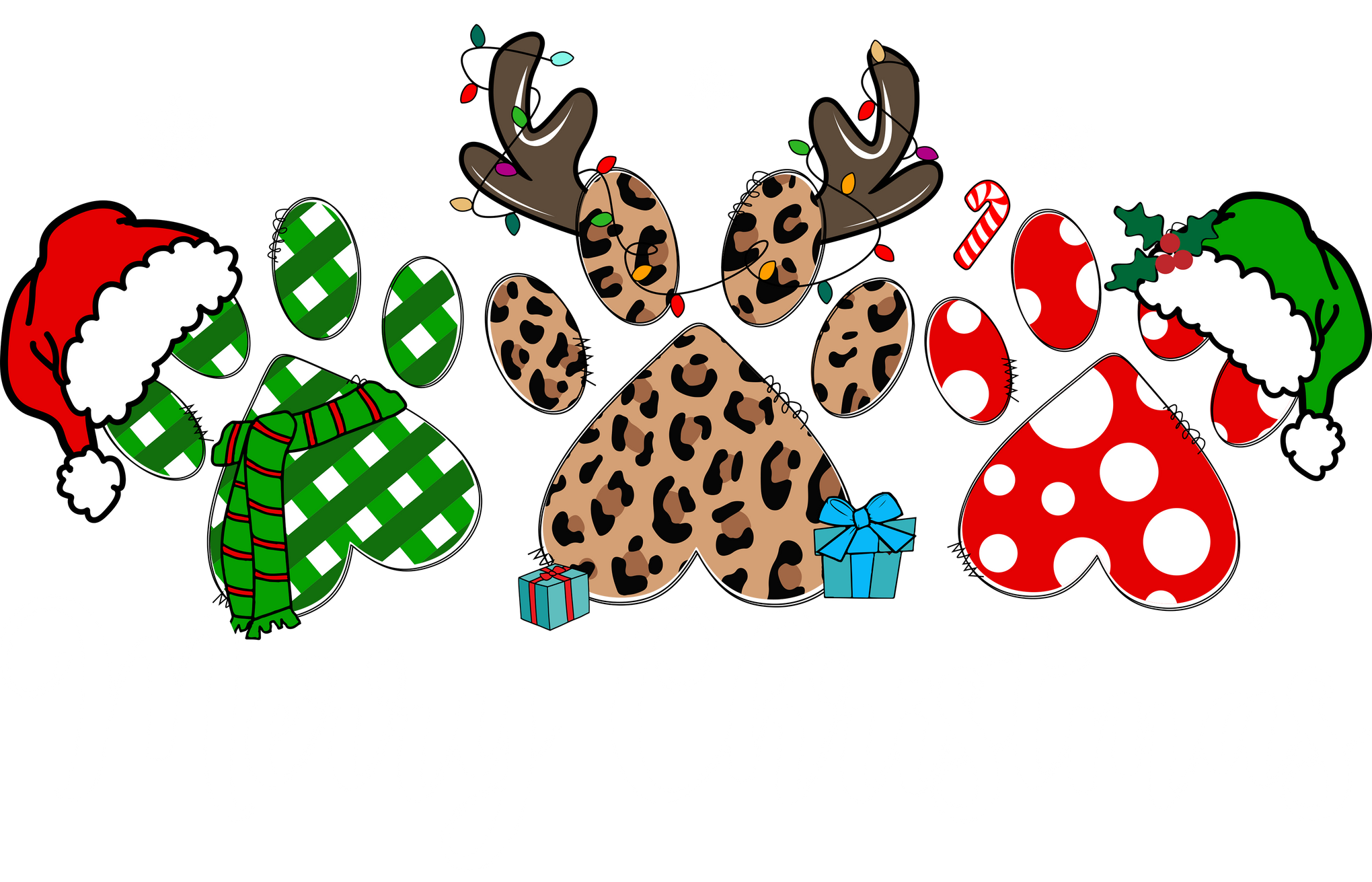 Merry Christmas Sweatshirts, Cat Mom Long Sleeve Shirt, Holiday Clothing, Dog Owner Hoodies, Christmas Paw Sweatshirts, Xmas Outfits