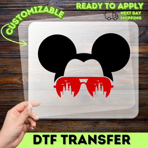 Funny Halloween Vampire Castle DTF Transfer Iron-On Ready to Press for Party Group Humor T-Shirts & Apparel