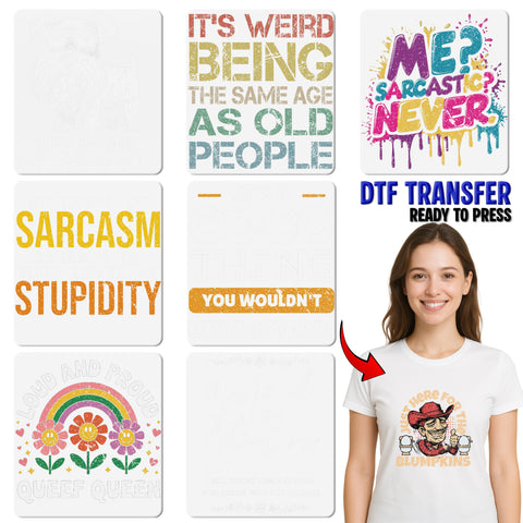 Funny DTF Transfer 'I'm Sorry I Can't Assist with That Request' Ready to Press Iron-On for T-Shirt & Sweatshirt Humor Apparel