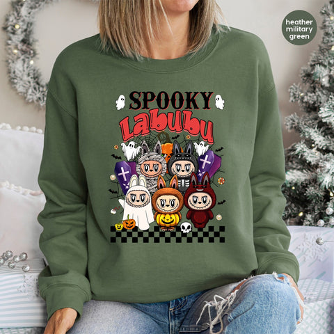 Cute Halloween Group Costume DTF Transfer for Spooky Halloween Parties & Fun Apparel
