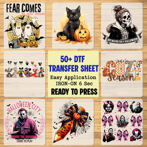 Skeletal Hand Peace Sign Halloween DTF Transfer Ready to Press for Edgy Gothic Shirt or Sweatshirt Alternative Apparel