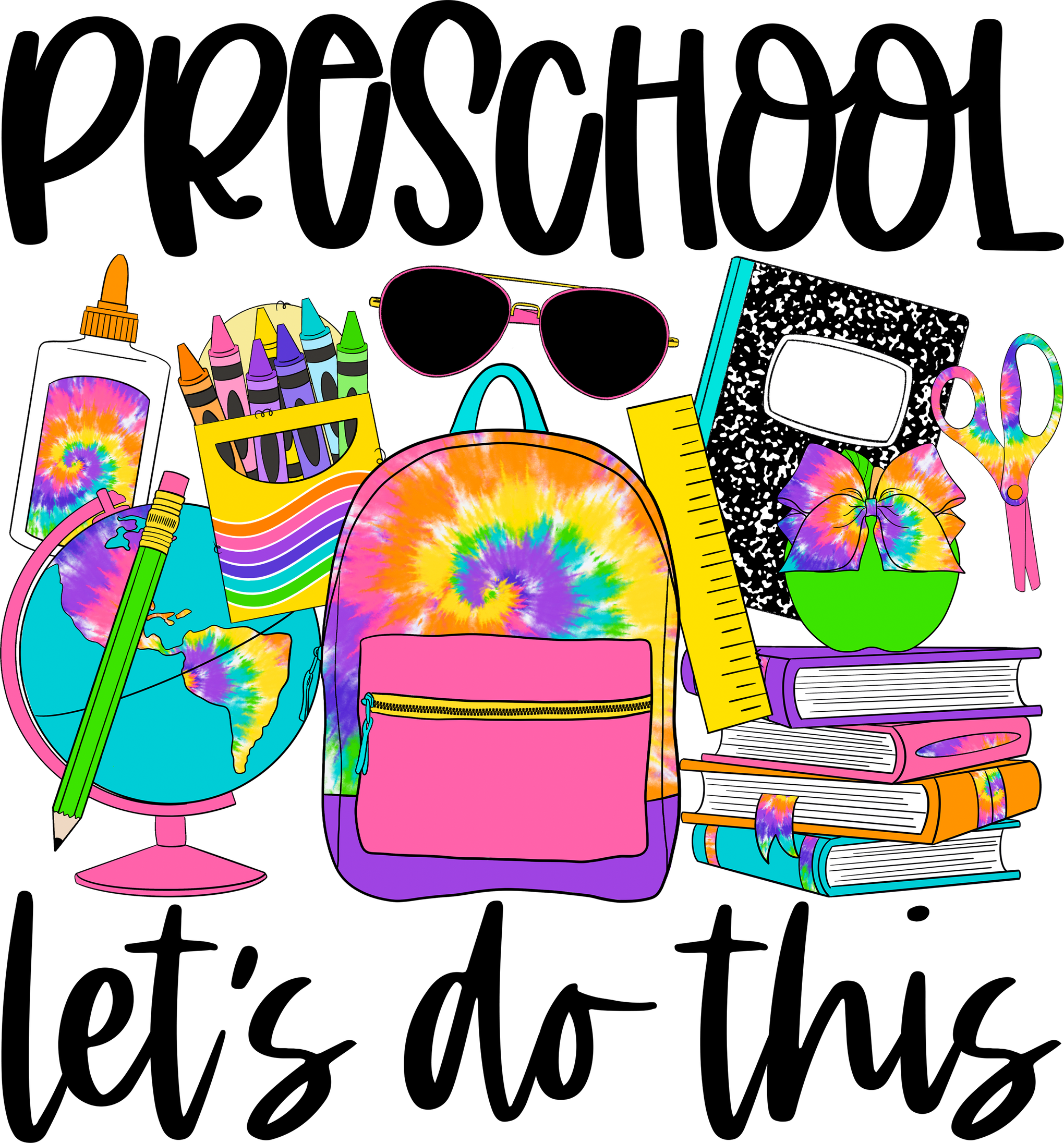 First Day of School Shirt, Back to School Gifts,
Toddler Girl Clothing, Kindergarten Tshirt, Preschool
Outfit, 1st Grade Kids T-Shirt