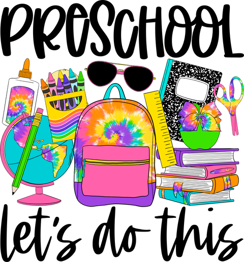First Day of School Shirt, Back to School Gifts,
Toddler Girl Clothing, Kindergarten Tshirt, Preschool
Outfit, 1st Grade Kids T-Shirt