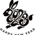 Chinese New Year 2023 TShirt, Lunar New Year Party, Happy New Year Shirt, Year of the Rabbit 2023 Sweatshirt, Chinese Rabbit Graphic Tees