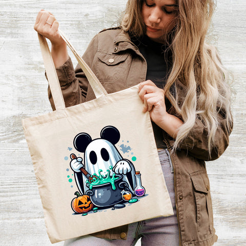 Cute Halloween Ghost DTF Transfer for Kids & Adults - Playful Pumpkin Ghost Iron-On for Party Apparel