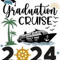 Graduation Cruise 2024 Shirt, Cruise Squad Matching Tshirt, Class Of 2024 Cruising T-shirt, Cruise Vacation Shirt For Friends, Summer Shirt