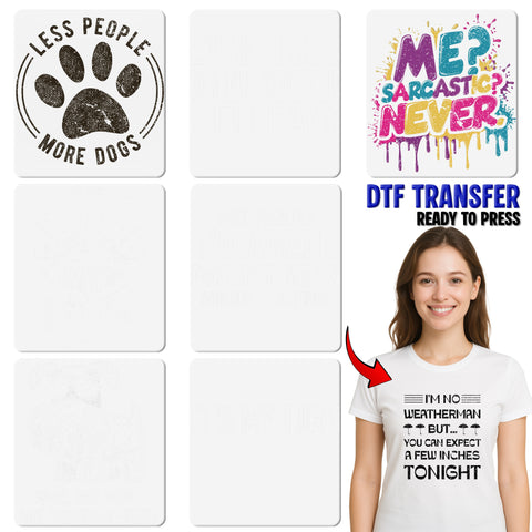 Sarcastic Apathy Morning Humor DTF Transfer, Ready To Press Iron-On T-Shirt Design for Coffee Lovers & Lazy Day Apparel