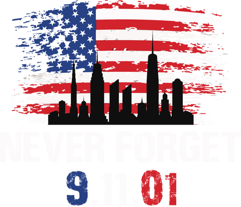 Never Forget 9.11.01 Shirt, 9-11 Anniversary T-Shirt, Twin Towers Tee, Patriotic Family T Shirt, September 11 2001 Tshirt, 9/11 Memorial