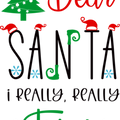 Dear Santa I Really Tried Youth Sweatshirt, Christmas Tree Sweatshirt For Youth, Santa Youth Gift, Christmas Santa Youth Sweatshirt