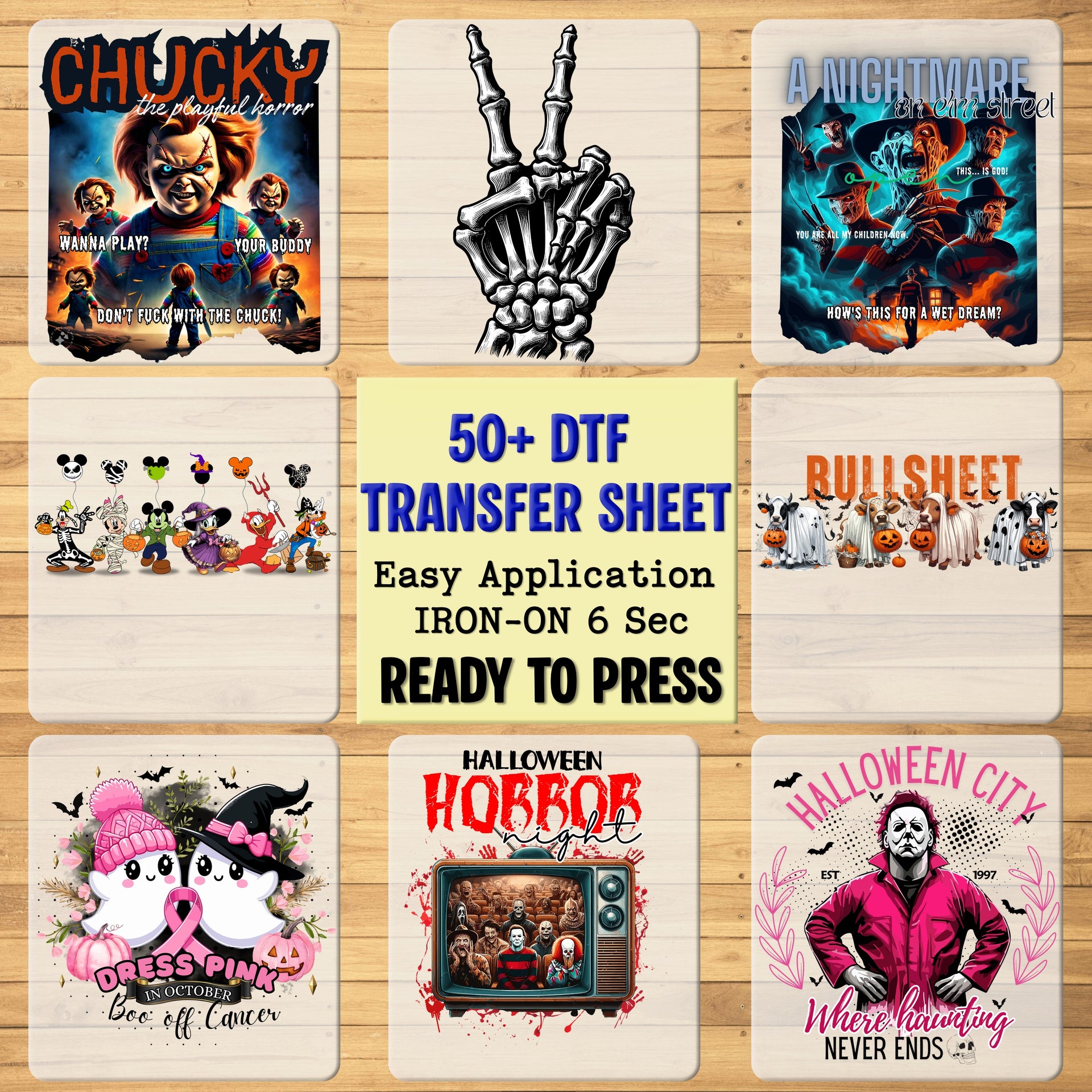 Cute Halloween Cat DTF Transfer, Whimsical Witch Kitty Iron-On for T-shirts, Ready To Press Cute Pumpkin Cat Apparel, Cat Lover Gifts
