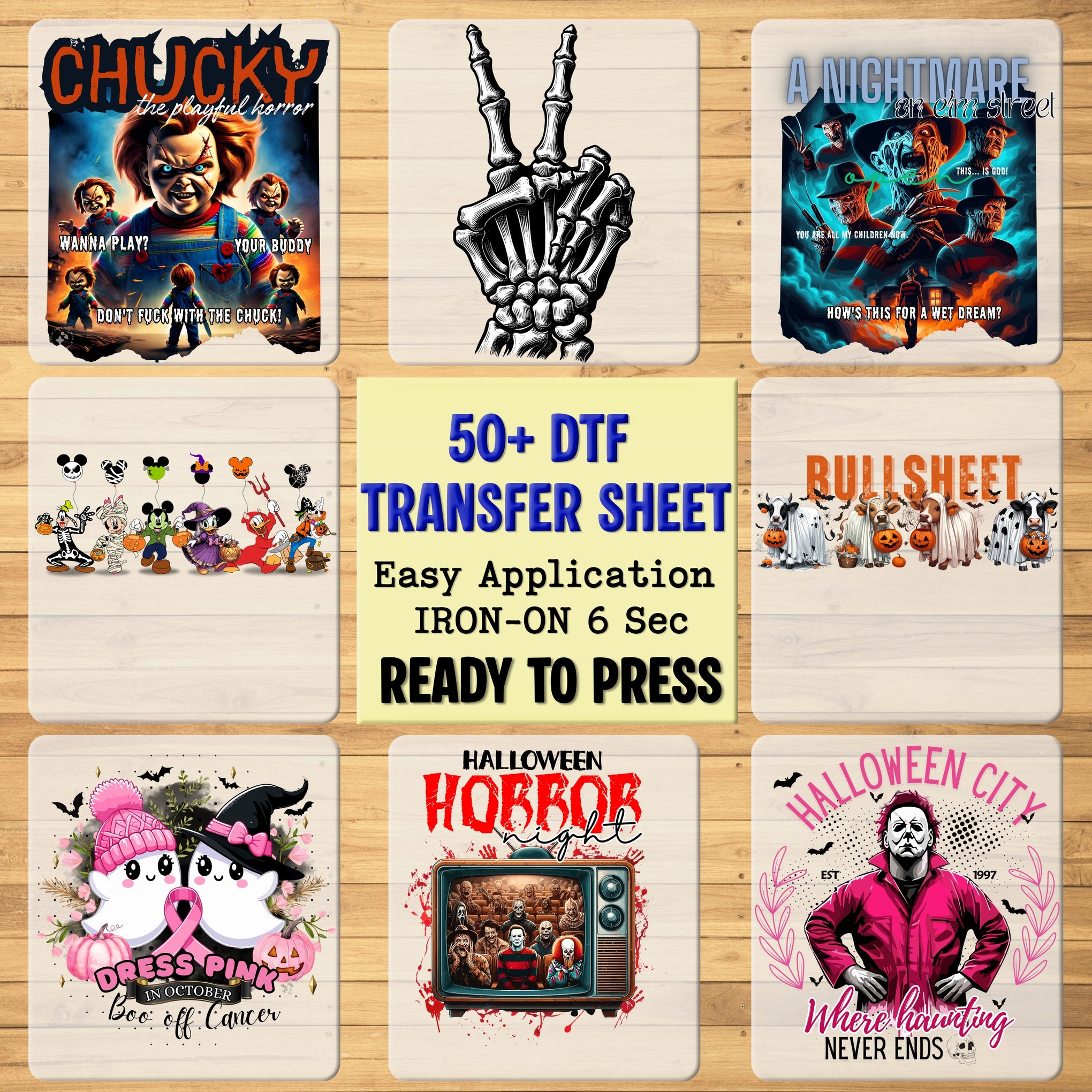 Cute Halloween Cat DTF Transfer, Whimsical Witch Kitty Iron-On for T-shirts, Ready To Press Cute Pumpkin Cat Apparel, Cat Lover Gifts