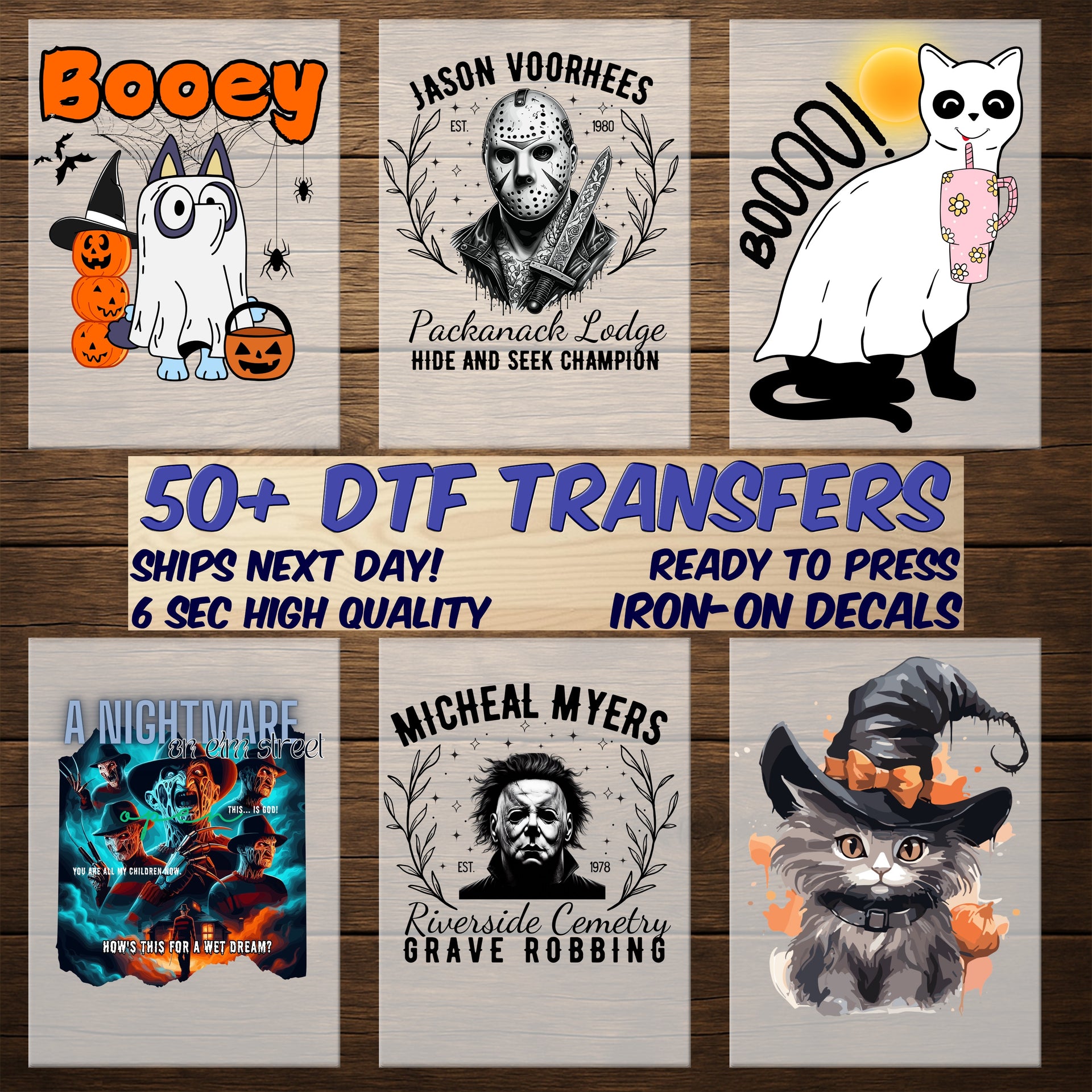 Funny Halloween Truck DTF Transfer | Ready to Press Pumpkin Patch Big Rig Shirt | Cute Witch Hat Vintage Apparel for Halloween Lovers