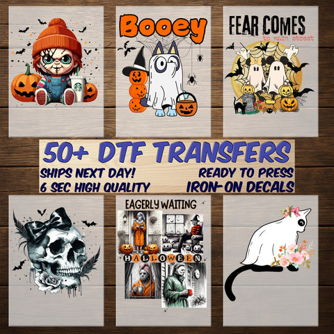Funny Halloween Michael Myers Parody DTF Transfer Ready To Press Iron-On for T-Shirt or Sweatshirt