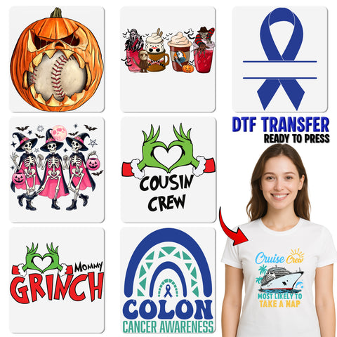 Funny Cruise Crew Casino Theme Ready To Press DTF Transfer Iron-On for Vacation T-Shirt Sweatshirt Apparel