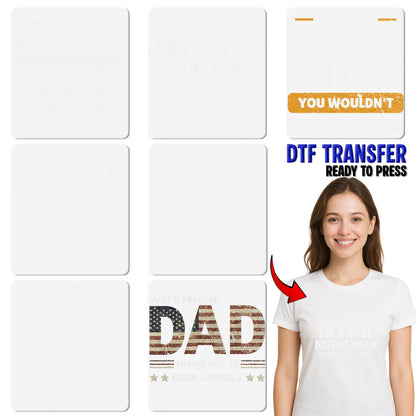 Bold Funny Relationship Warning DTF Transfer for T-Shirt - Iron On Humor for Couples, Ready to Press Assertive Apparel