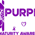 Prematurity Awareness Shirt, Prematurity Support Gifts, Premature Warrior Gift, Purple Ribbon Tshirt, Sunflower T-Shirt, Gift for Mom