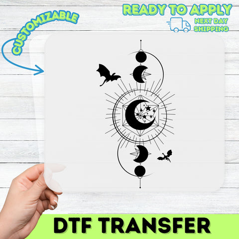 Iron-On Funny Skeletons Halloween DTF Transfer for Shirts, Cute Boo Crew Ready To Press Design for Group Costume Parties
