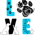 Dogs Cats Animals Love Veterinary Tee, Vet Tech Week Gift Idea, Veterinarian Shirt, Vet Technician Shirt, Veterinary Gift, Veterinary Tshirt