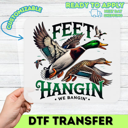 Rustic Duck Hunting Outdoor Adventure Ready To Press DTF Transfer for Outdoorsmen Apparel & Nature Enthusiasts