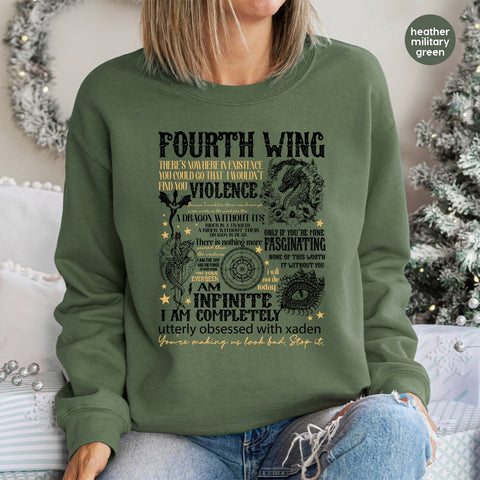 Magical Fantasy DTF Transfer Ready To Press Inspirational Quotes for T-Shirts & Hoodies, Motivational Iron-On for Book Lovers, Young Adults