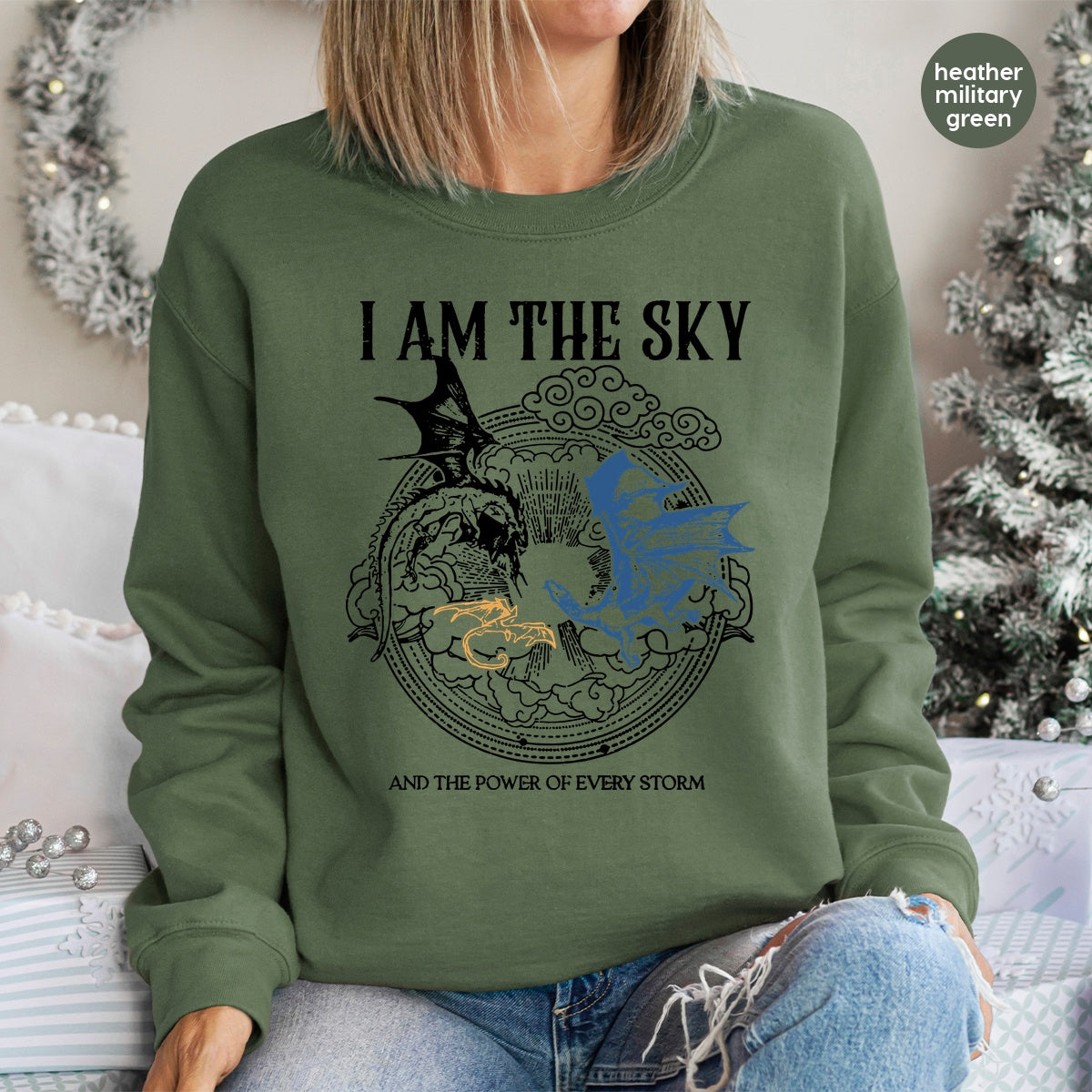 Cute Mama & Baby Dragon Iron-On DTF Transfer T-shirt - Ready To Press Fantasy Family Apparel Perfect for Mother's Day Gift