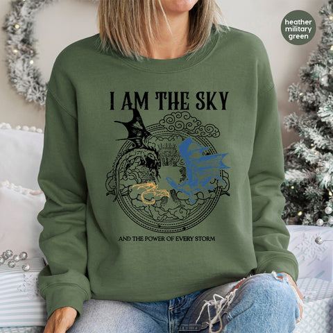 Cute Mama & Baby Dragon Iron-On DTF Transfer T-shirt - Ready To Press Fantasy Family Apparel Perfect for Mother's Day Gift