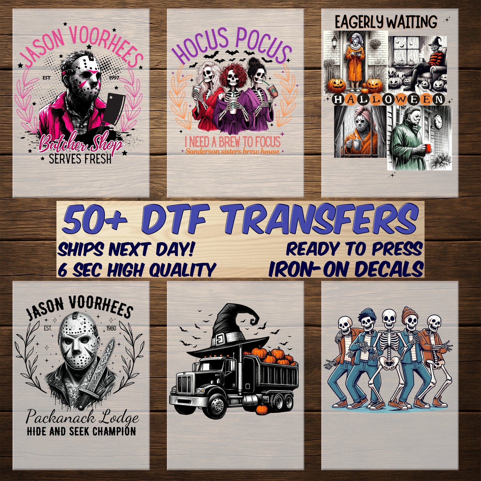 Cute Whimsical Cat Silhouette Floral DTF Transfer for Women & Teens Apparel, Iron-On Ready to Press Nature-Inspired T-Shirt