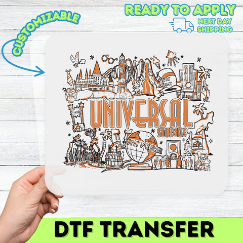 Cute Halloween DTF Transfer Iron-On for T-Shirt and Sweatshirt - Perfect for Kids & Adults Ready to Press Halloween Apparel