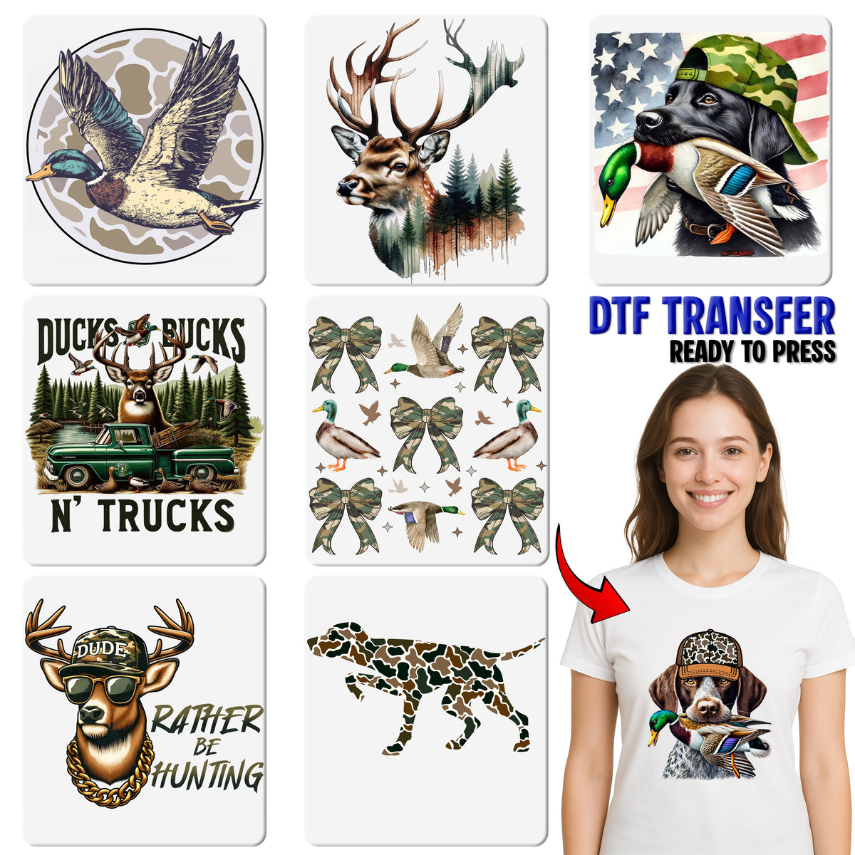 Funny Valentine's Duck Cartoon DTF Transfer Iron-On for T-Shirt or Sweatshirt - Playful Love Theme for Party Apparel