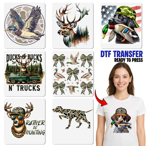 Funny Valentine's Duck Cartoon DTF Transfer Iron-On for T-Shirt or Sweatshirt - Playful Love Theme for Party Apparel