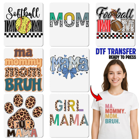 Ready To Press Baseball Glove & Ball DTF Transfer - Cute Realistic Sports Iron-On for Baseball Fans Apparel & Team Spirit Shirt