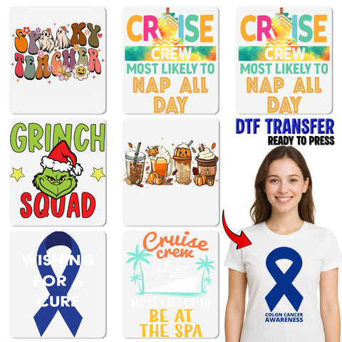 Funny Holiday Humor DTF Transfer for T-shirts, Edgy Christmas Character Iron-On, Ready To Press Apparel, Sarcastic Humor for Adults