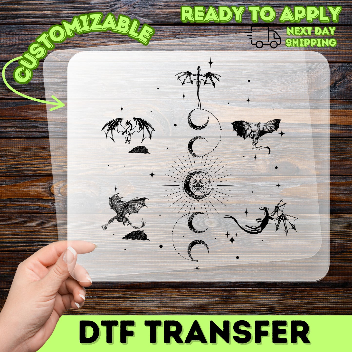 Funny Halloween Humor DTF Transfer Mega Pint Ghost Quote Retro Design for T-Shirt Apparel - Perfect for Young Adults & Party Lovers