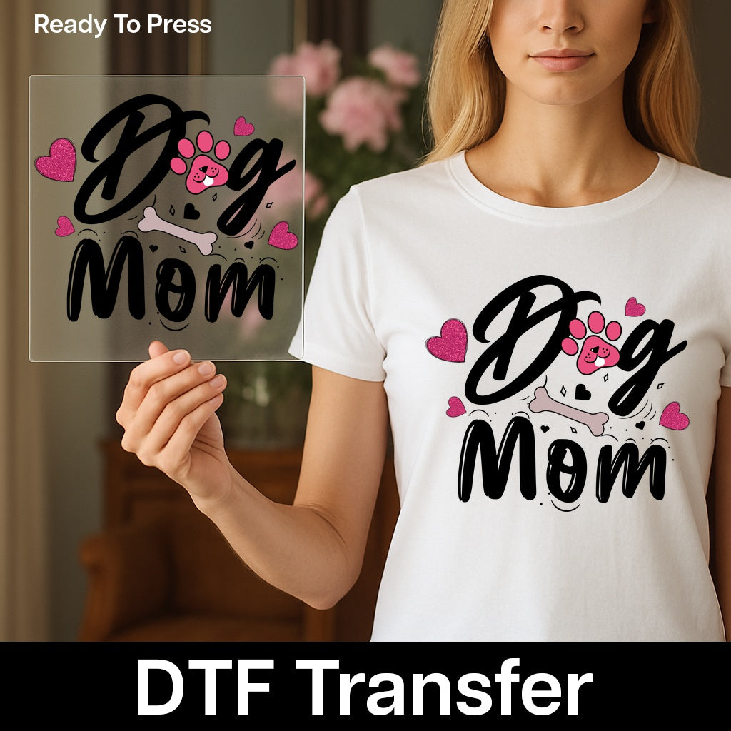 Cute Funny Dog Valentine's DTF Transfer, Ready To Press Holiday Iron-On, Yappy Valentine's Day Pet Lover T-Shirt Design