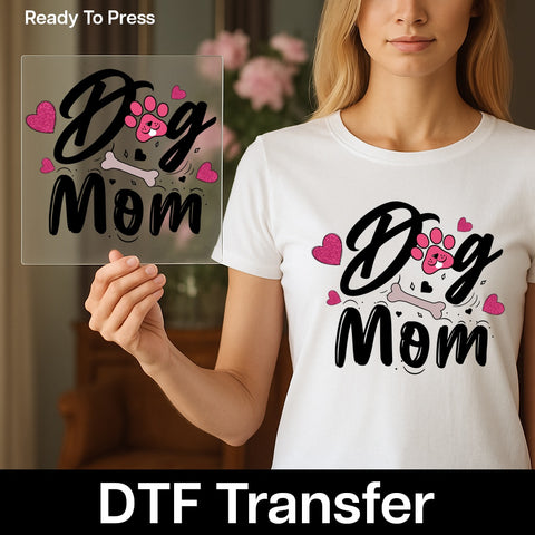 Cute Funny Dog Valentine's DTF Transfer, Ready To Press Holiday Iron-On, Yappy Valentine's Day Pet Lover T-Shirt Design