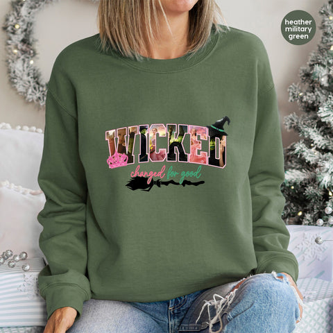 Wicked Musical Theater Inspired DTF Transfer for Cute Fantasy Tees & Apparel - Theater Night or Halloween Iron-On