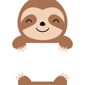 Personalized Sloth T-Shirt, Pocket Sloth Tee, Sloth Gifts, Animal Shirt, Custom Sloth Shirt, Cute Sloth Shirt, Shirt for Women, Gift for Her