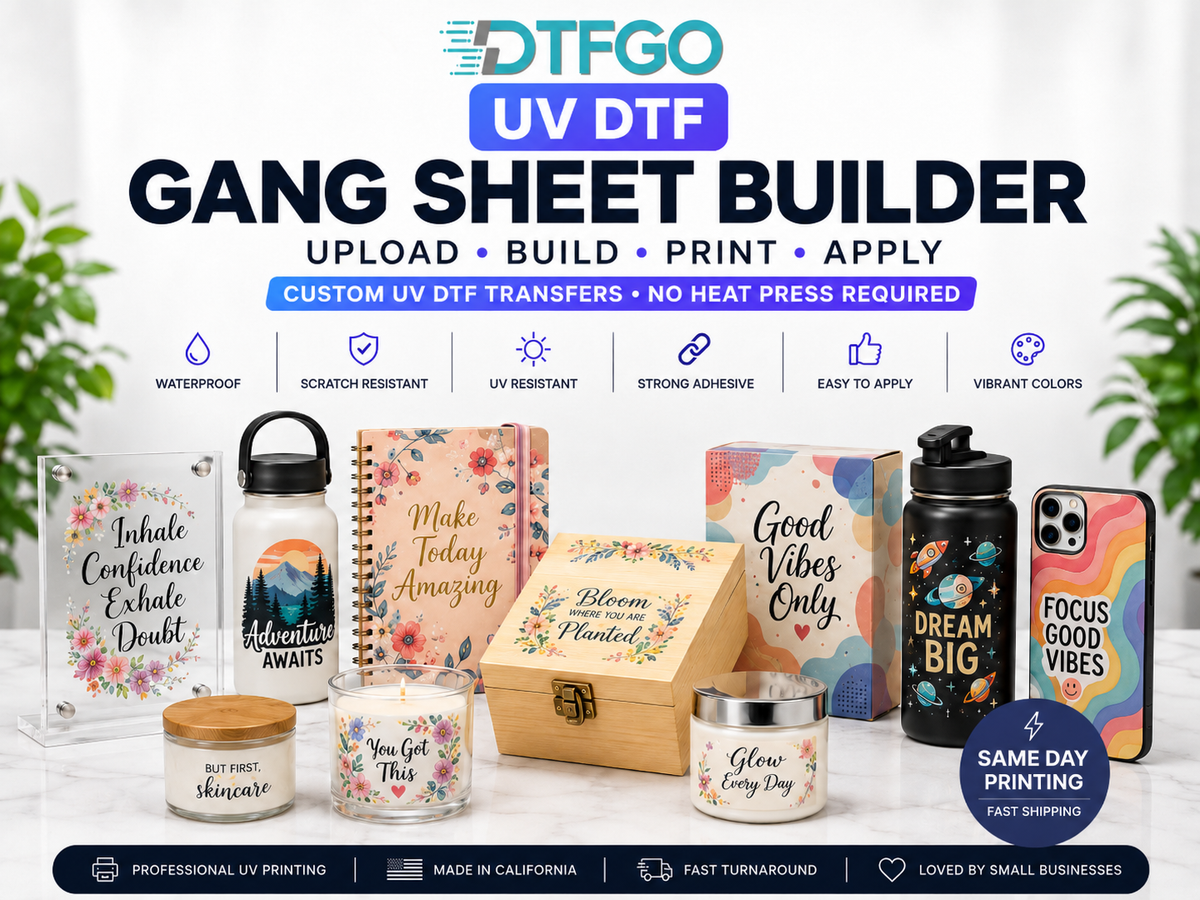 UV DTF Gang Sheet Builder