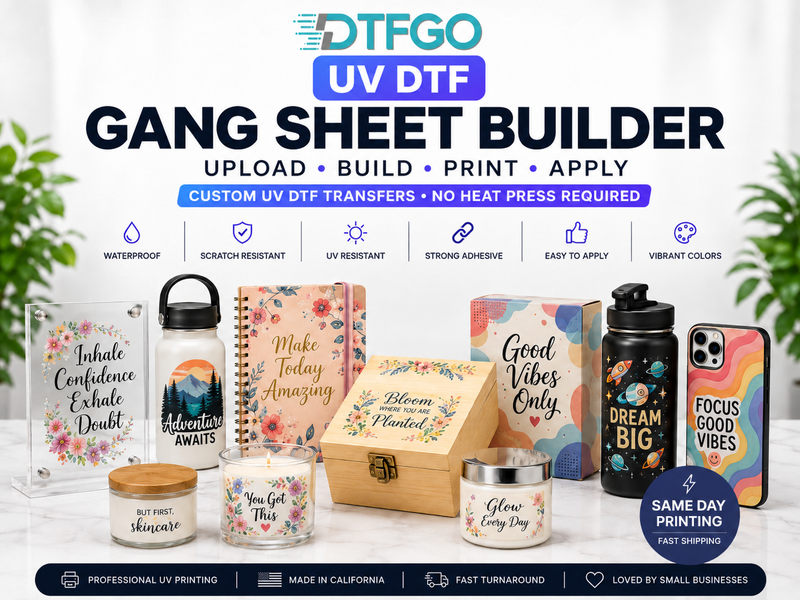 UV DTF Gang Sheet Builder