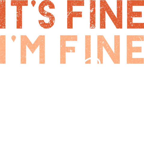 Funny Introvert Shirt, Cute Sarcastic T-Shirt, Its Fine T Shirt, Im Fine Shirts, Everything Fine Tee, Funny T-Shirt, Gift For Her