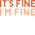 Funny Introvert Shirt, Cute Sarcastic T-Shirt, Its Fine T Shirt, Im Fine Shirts, Everything Fine Tee, Funny T-Shirt, Gift For Her