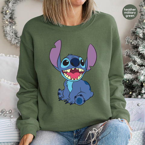 Cute Cartoon Character DTF Transfer for Fun Family T-Shirts, Disney-Inspired Ready To Press Iron-On Heat Transfer for Kids Apparel