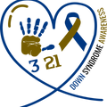 Down Syndrome Awareness Shirt, Blue And Yellow Ribbon Tee, T21 Down Syndrome Support Shirt, Down Syndrome Shirt, Down Right Perfect T21 Tee