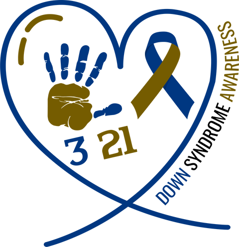 Down Syndrome Awareness Shirt, Blue And Yellow Ribbon Tee, T21 Down Syndrome Support Shirt, Down Syndrome Shirt, Down Right Perfect T21 Tee